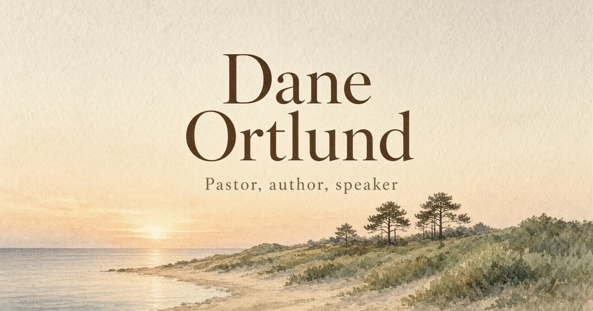 Dane Ortlund App Cover — author site.